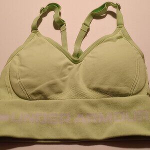 Under Armour Compression Wireless Padded Green Sport Bra Size XS